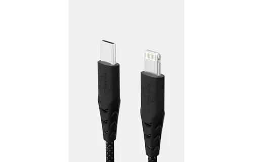 Itskins Hybrid 27W Cable USB-C to Lightning 2m - Black