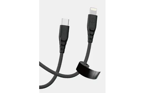 Itskins Hybrid 27W Cable USB-C to Lightning 2m - Black