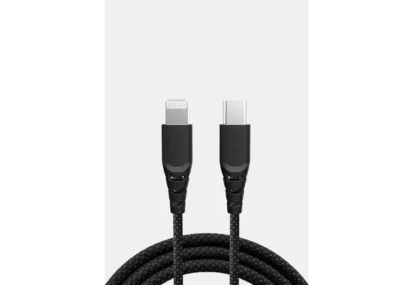 ITSKINS Hybrid 27W Cable USB-C to Lightning  2m  - Black