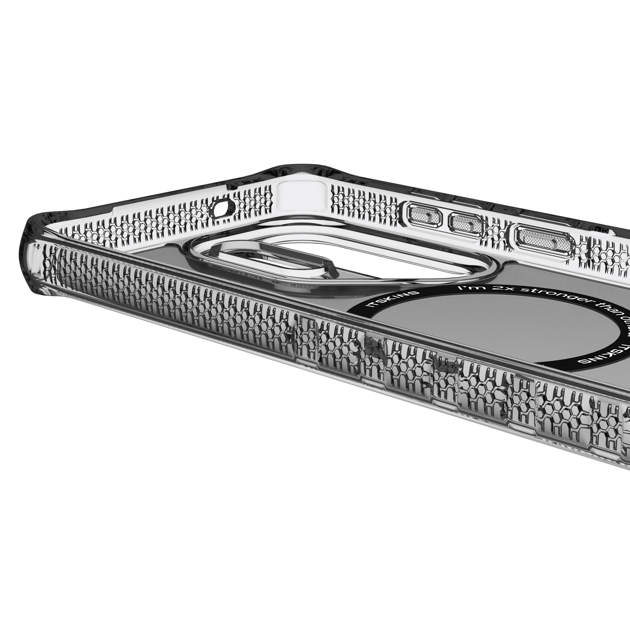 Itskins Hybrid R Vapor with Magsafe Case for Samsung Galaxy S26 Ultra - Smoke