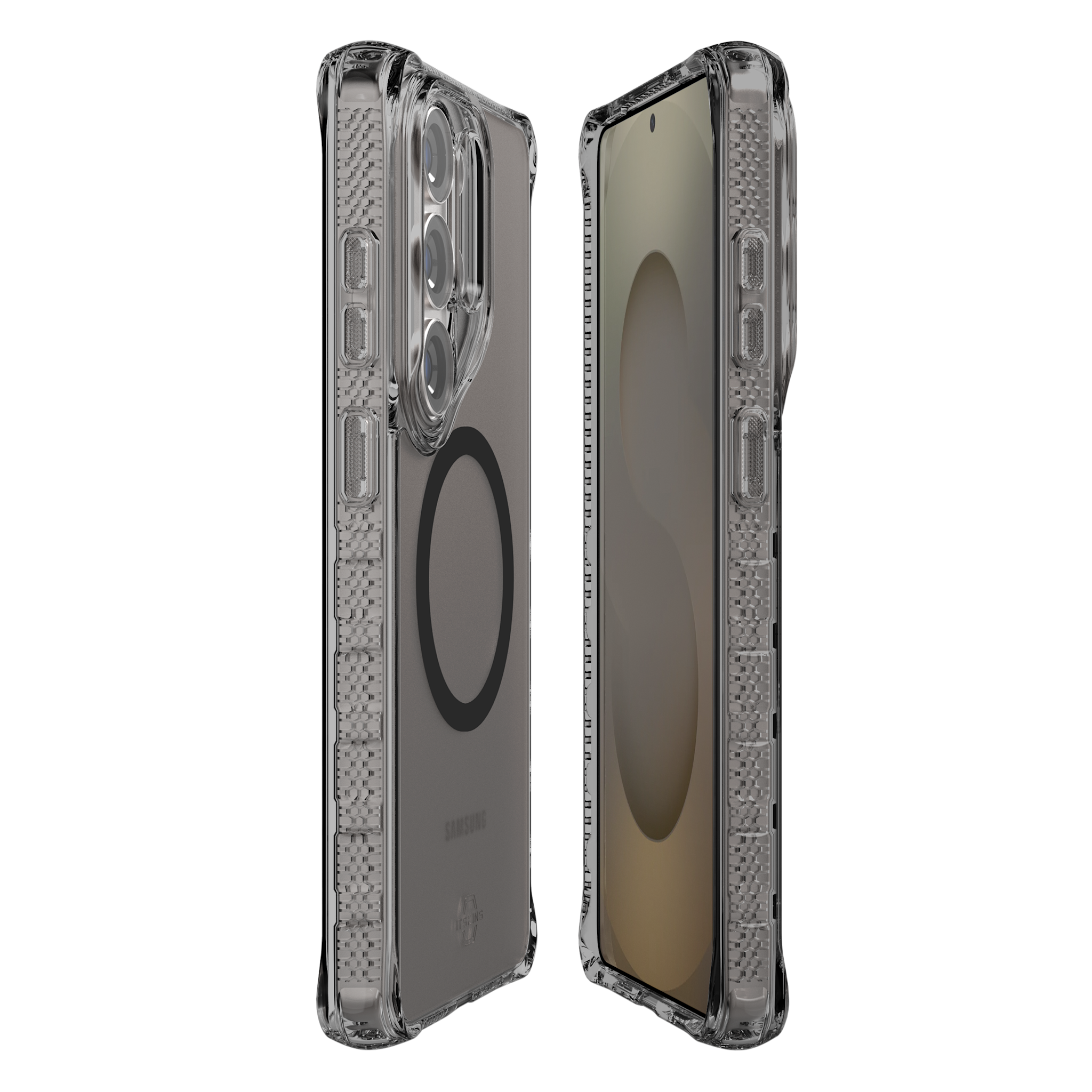 Itskins Hybrid R Vapor with Magsafe Case for Samsung Galaxy S26 Ultra - Smoke