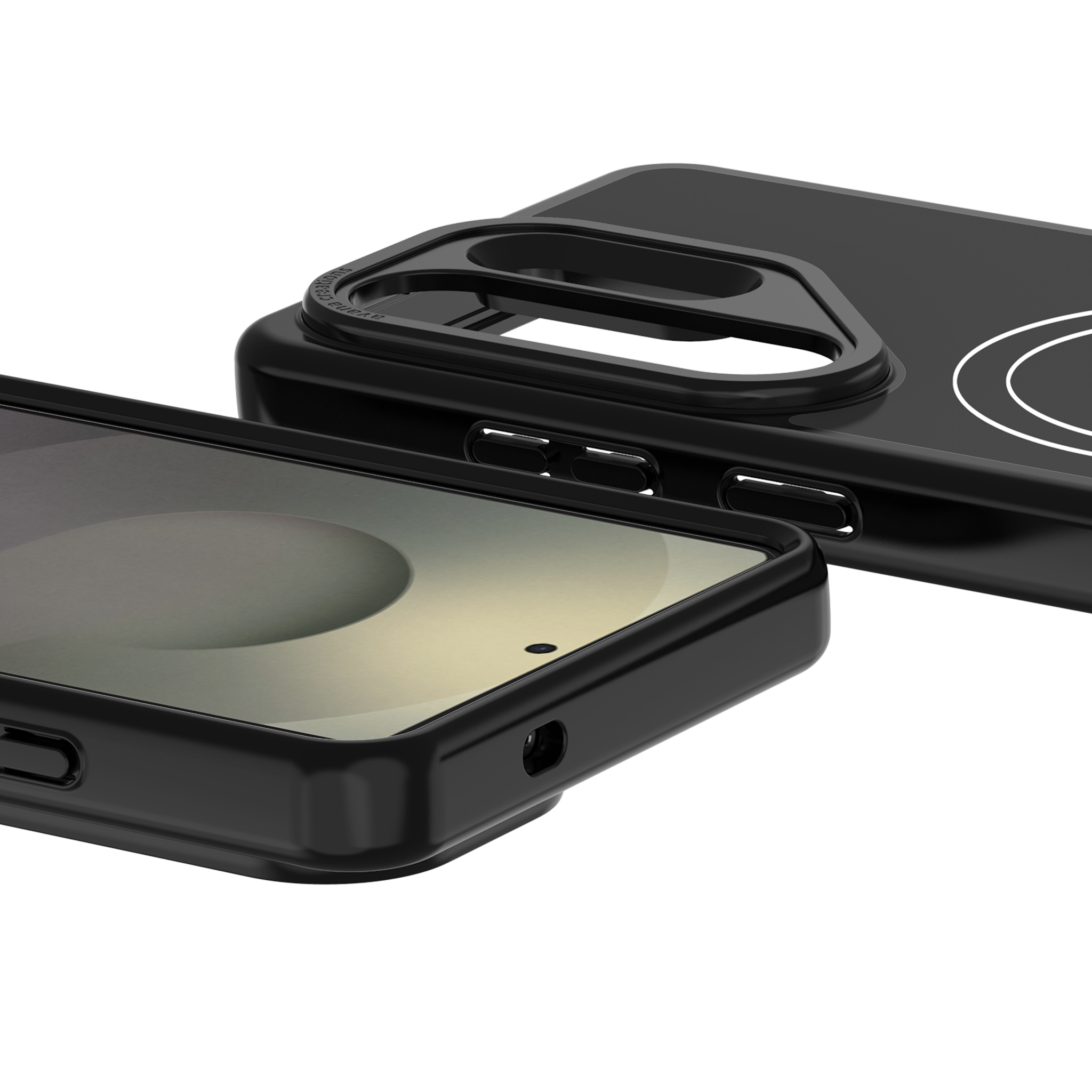 Avana Black ice with MagSafe Case for Samsung Galaxy S26 Ultra - Black