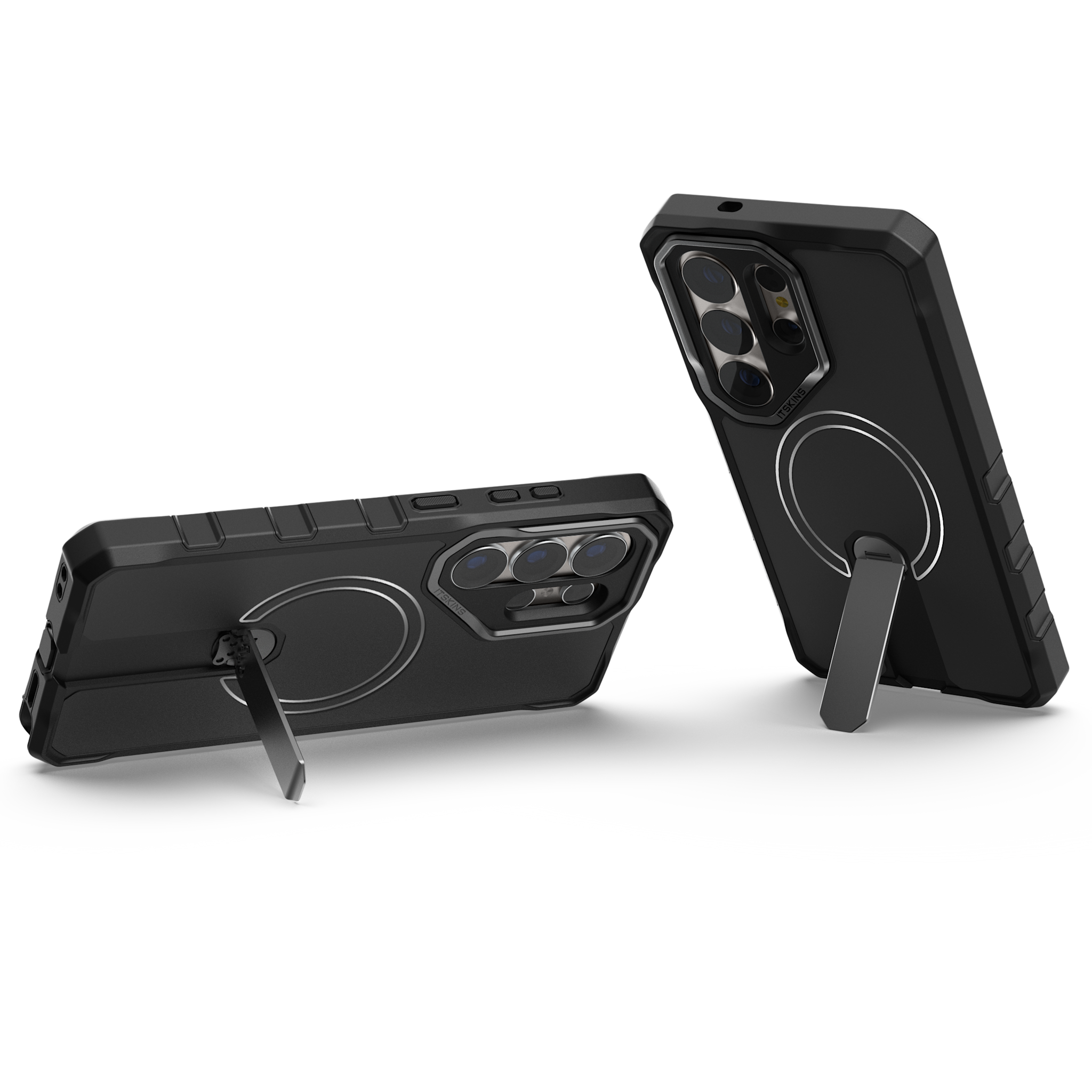 ITSKINS Supreme R Bold Stand with Magsafe Case for Samsung Galaxy S26 Ultra - Black