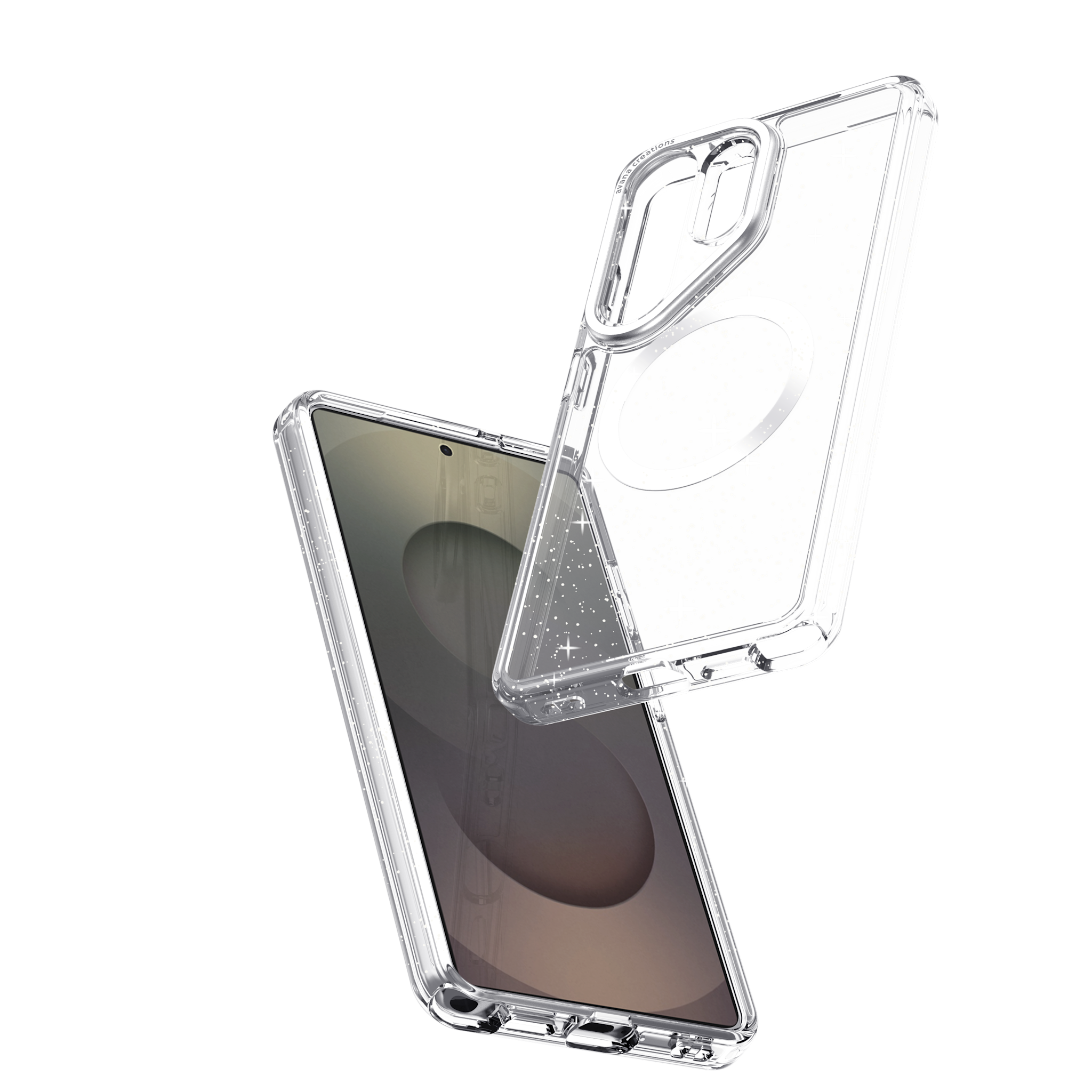 Avana Starlight With Magsafe Case for Samsung Galaxy S26 Ultra - Starlight Silver