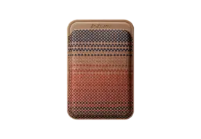 PITAKA MagSafe Woven Wallet - Sunset