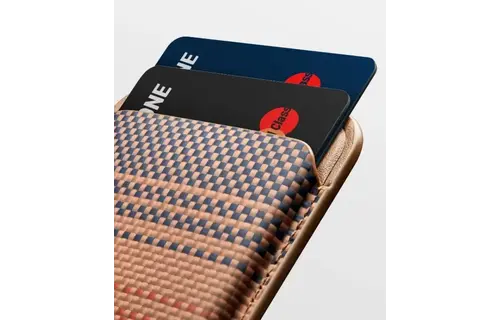 PITAKA MagSafe Woven Wallet - Sunset