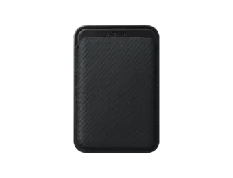 PITAKA MagSafe Woven Wallet - Black/Grey