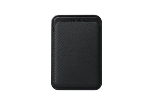 PITAKA MagSafe Woven Wallet - Black/Grey