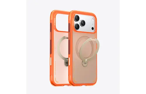 TORRAS Ostand Spin Air Series Case for Apple iPhone 17 Pro - Horizon Orange