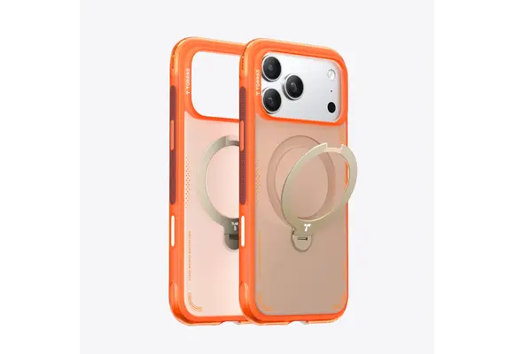 TORRAS Ostand Spin Air Series Case for Apple iPhone 17 Pro - Horizon Orange