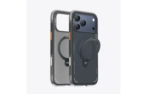 TORRAS Ostand Spin Air Series Case for Apple iPhone 17 Pro Max - Shadow Black
