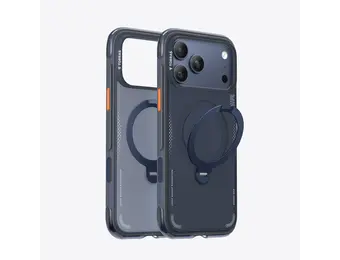TORRAS Ostand Spin Air Series Case for Apple iPhone 17 Pro - Midnight Blue