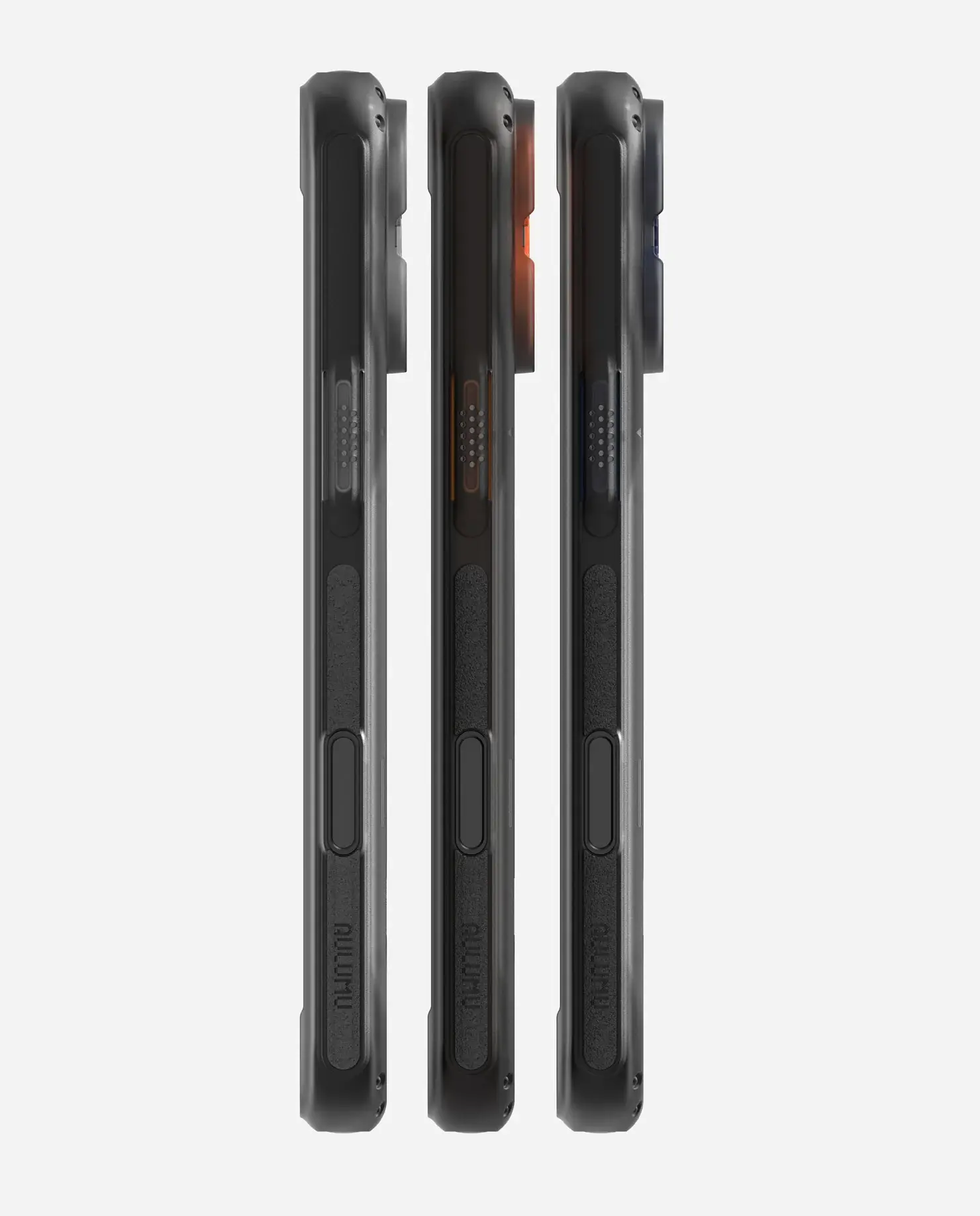 AULUMU A17 Rugged Outdoor MagSafe Case for iPhone 17 Pro - Translucent Black