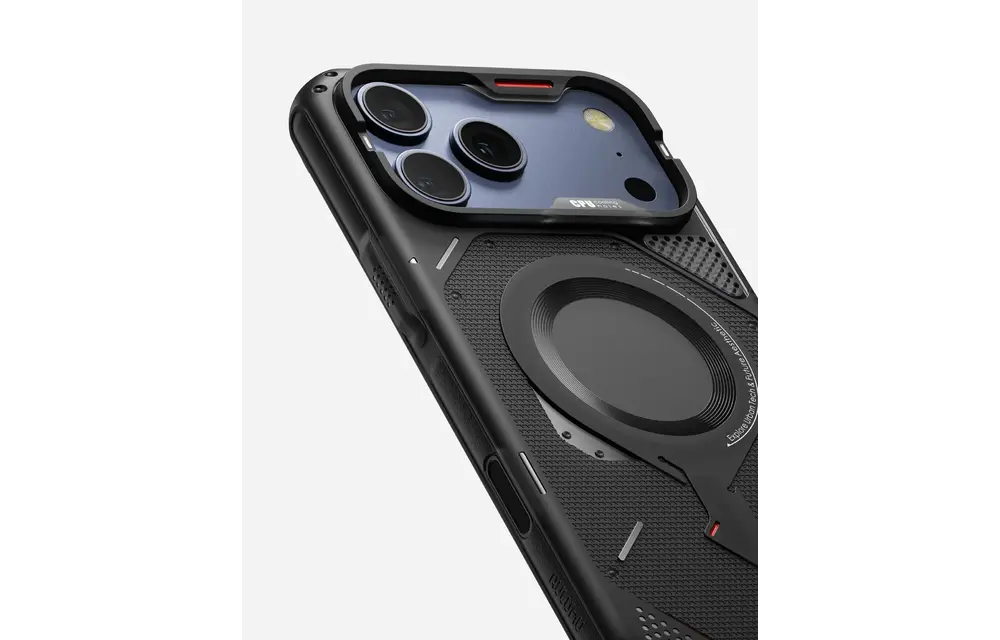 AULUMU A17 Rugged Outdoor MagSafe Case for iPhone 17 Pro - Translucent Black