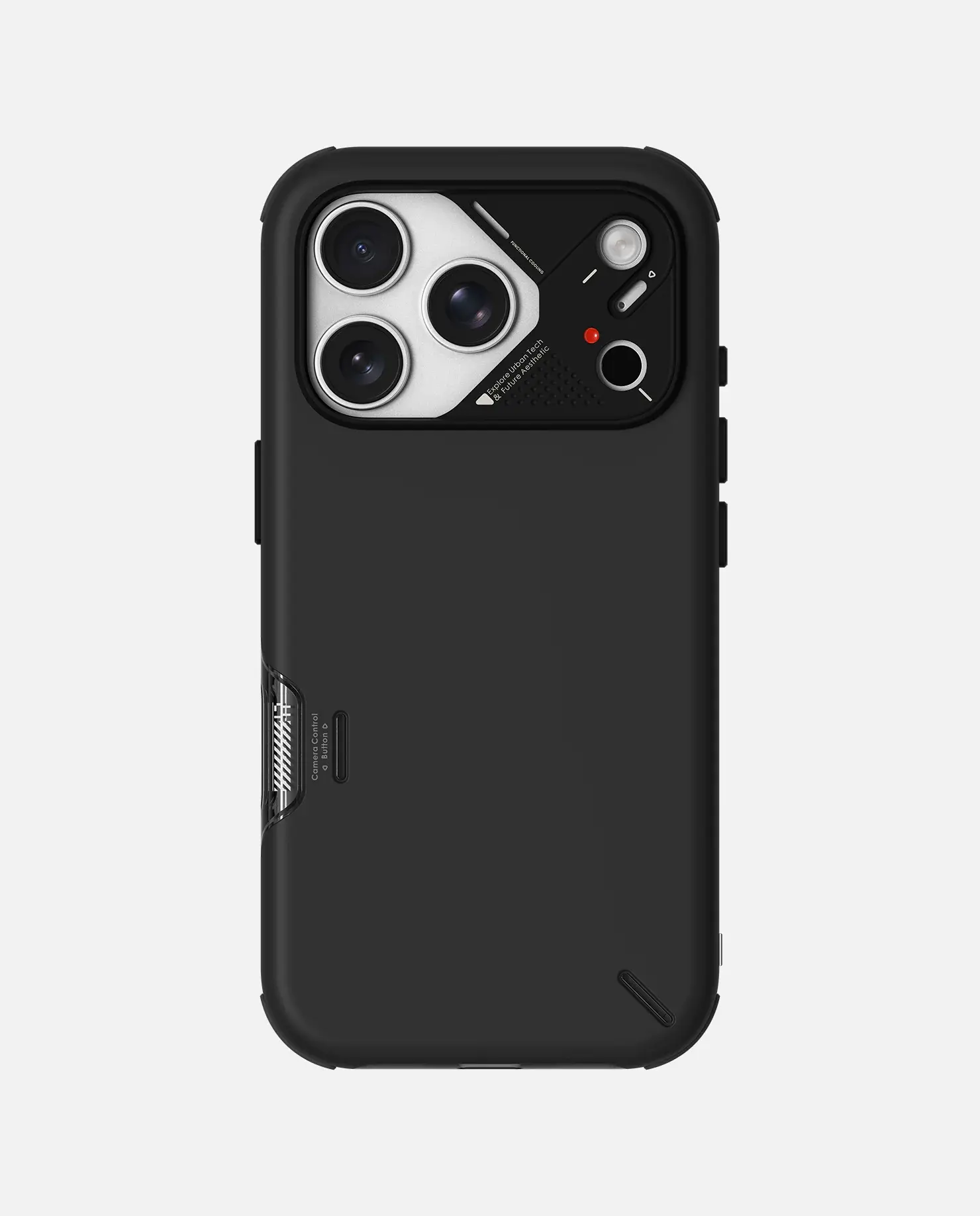AULUMU A17 Slim Shockproof Case for iPhone 17 Pro Max - Black
