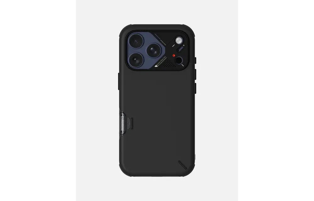 AULUMU A17 Slim Shockproof Camera Control MagSafe Case for iPhone 17 Pro - Black