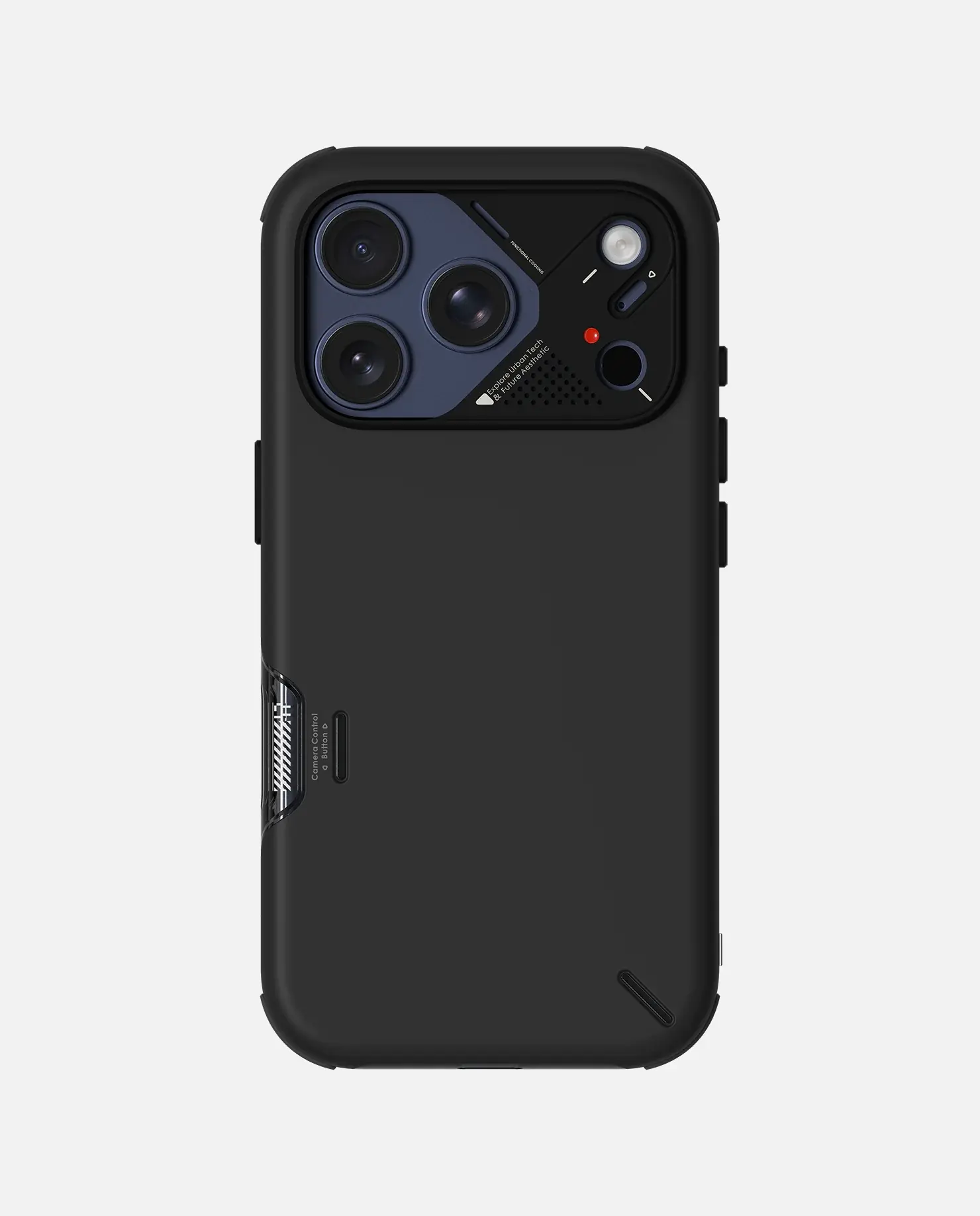 AULUMU A17 Slim Shockproof Case for iPhone 17 Pro - Black