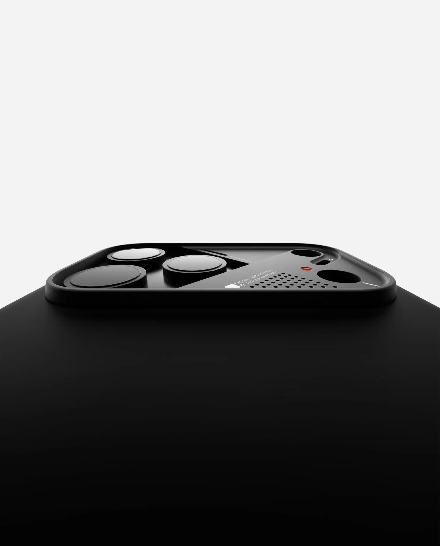 AULUMU A17 Slim Shockproof Camera Control MagSafe Case for iPhone 17 Pro - Black