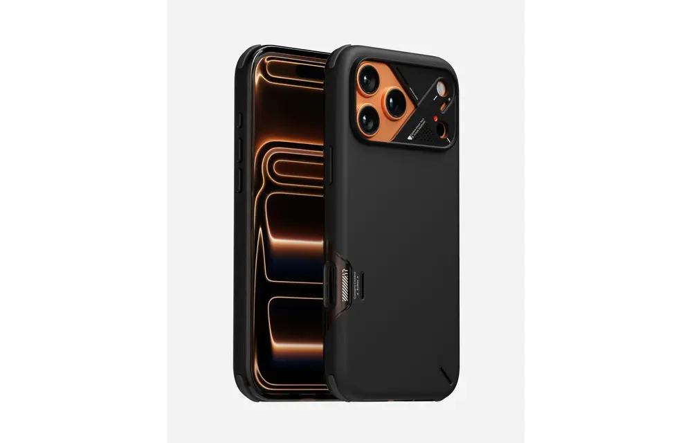 AULUMU A17 Slim Shockproof Camera Control MagSafe Case for iPhone 17 Pro - Black