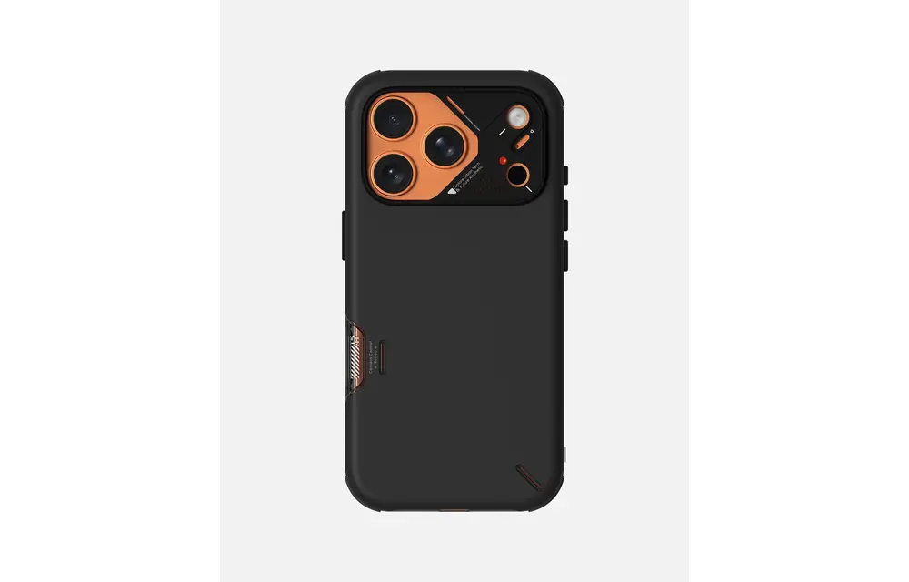 AULUMU A17 Slim Shockproof Case for iPhone 17 Pro - Black
