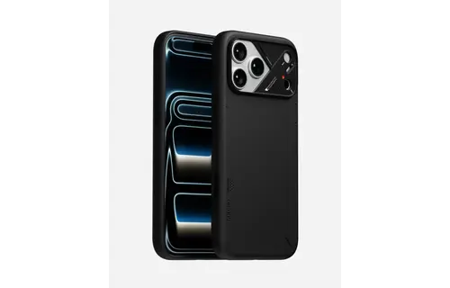 AULUMU A17 Vegan Leather Case for iPhone 17 Pro Max - Black