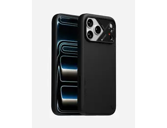 AULUMU A17 Vegan Leather Case for iPhone 17 Pro - Black