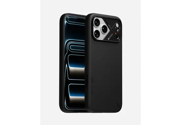 AULUMU A17 Vegan Leather Case for iPhone 17 Pro - Black