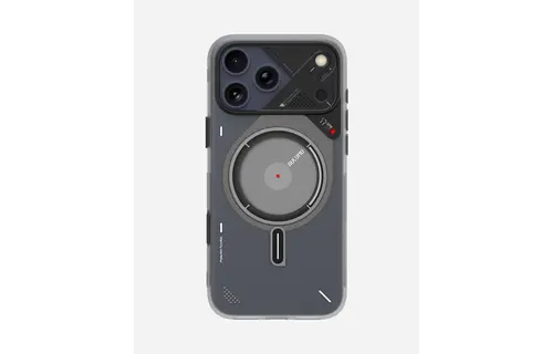 AULUMU A17  Frosted MagSafe Case Subtle Glow-in-the -Dark for iPhone 17 Pro Max - Translucent White