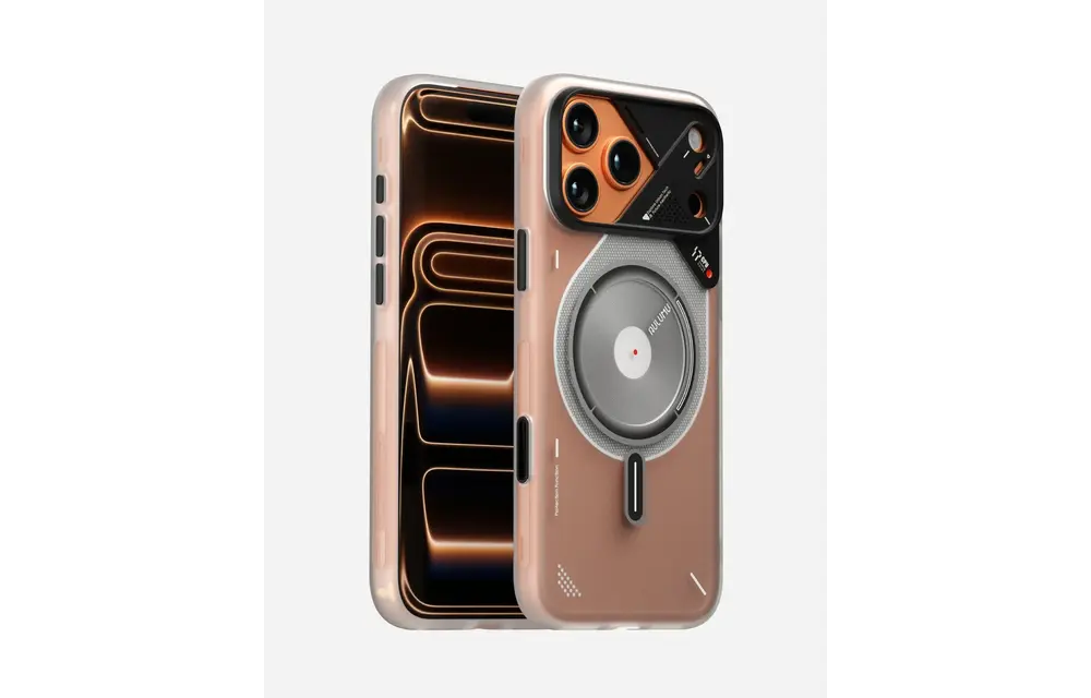 AULUMU A17  Frosted MagSafe Case Subtle Glow-in-the -Dark for iPhone 17 Pro Max - Translucent White