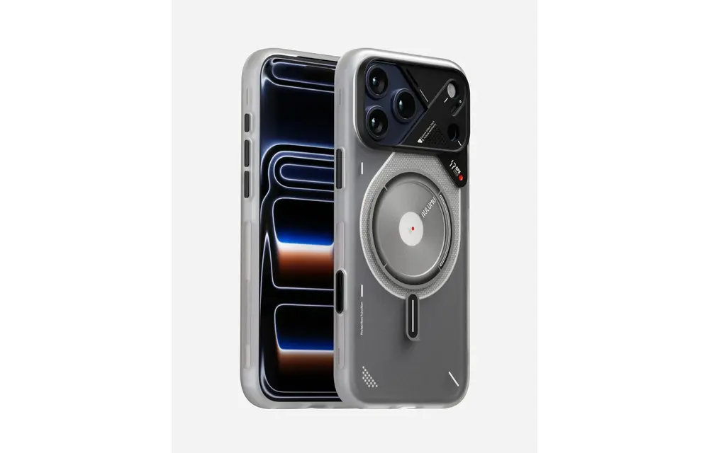 AULUMU A17  Frosted MagSafe Case Subtle Glow-in-the -Dark for iPhone 17 Pro Max - Translucent White