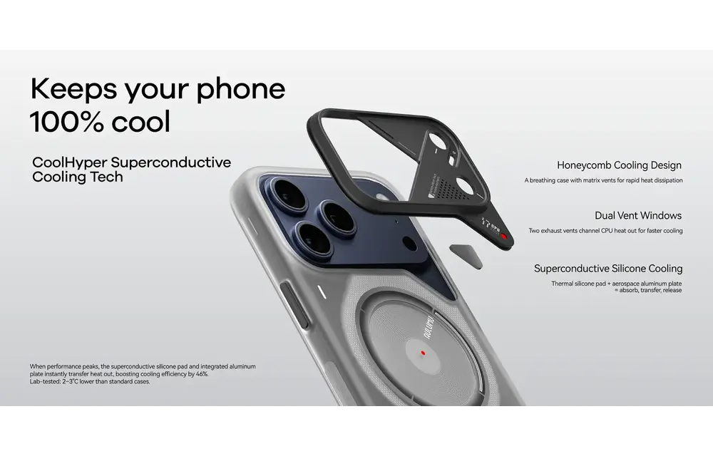 AULUMU A17 TPU IMD Frosted Case for iPhone 17 Pro Max - Translucent Gray