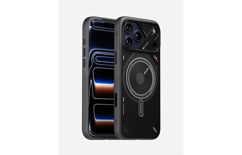 AULUMU A17 TPU IMD Frosted Case for iPhone 17 Pro - Translucent Gray