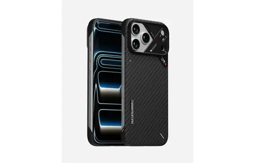 AULUMU A17 Aramid Fiber Ultra Slim MagSafe Case for iPhone 17 Pro Max - Black