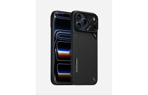 AULUMU A17 Aramid Fiber Ultra Slim MagSafe Case for iPhone 17 Pro - Black