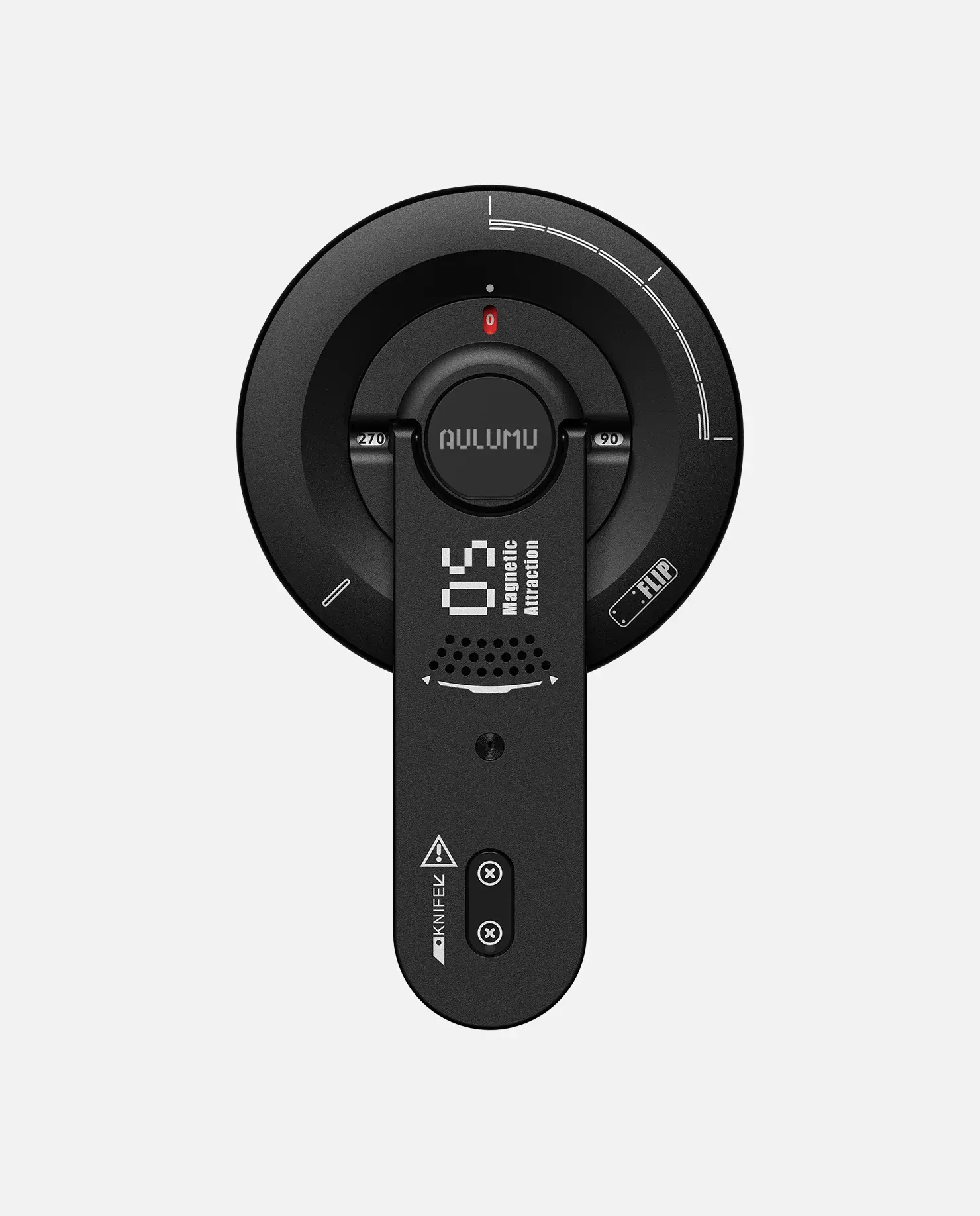 AULUMU G05 Next-Gen Hi-Per Air 5-in-1 MagSafe Phone Stand with Box Cutter - Black