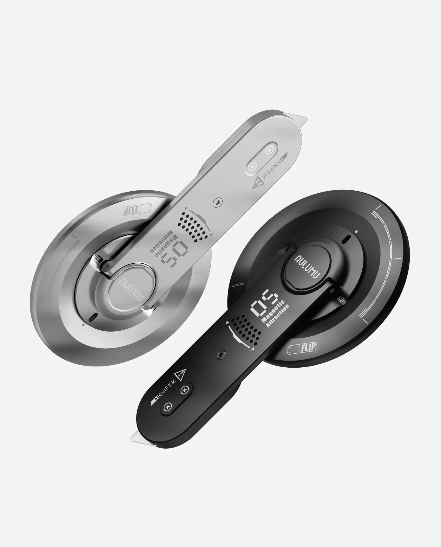 AULUMU G05 Air 5-in-1 Magnetic Phone Stand with Box Cutter - Black