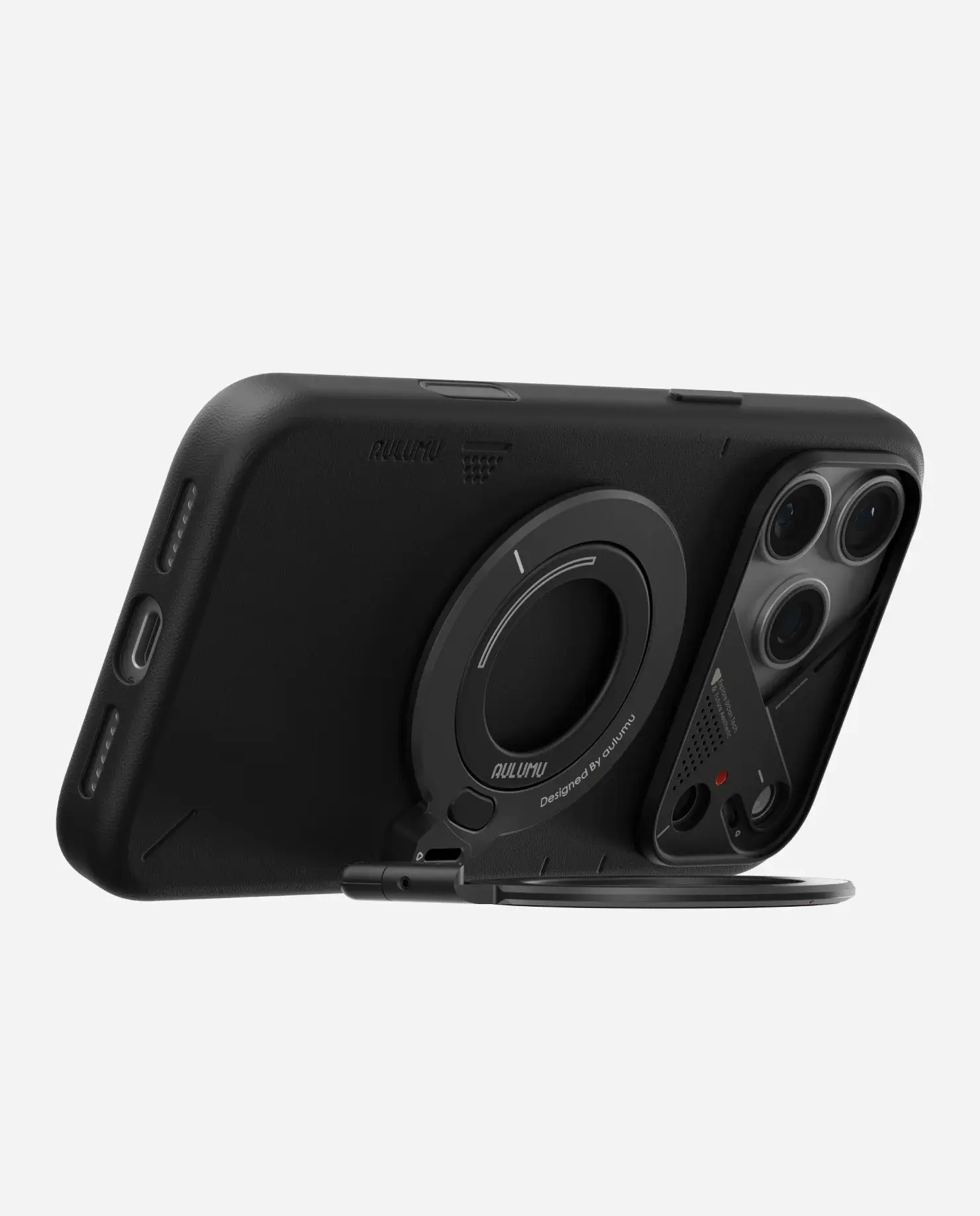 Aulumu G09 Infinite 360 MagSafe Stand - Silver