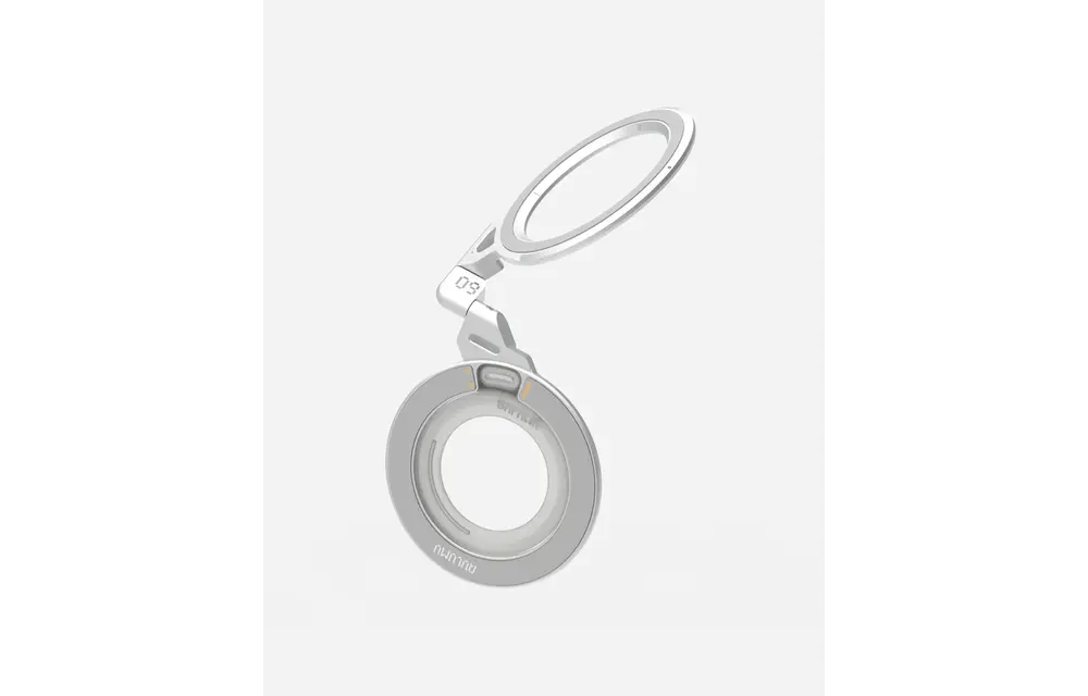 Aulumu G09 Infinite 360 MagSafe Stand 3-Axis Rotation - Silver