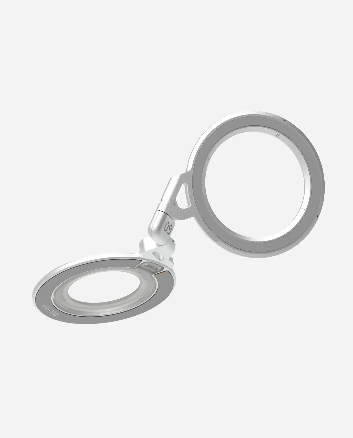 Aulumu G09 Infinite 360 MagSafe Stand 3-Axis Rotation - Silver