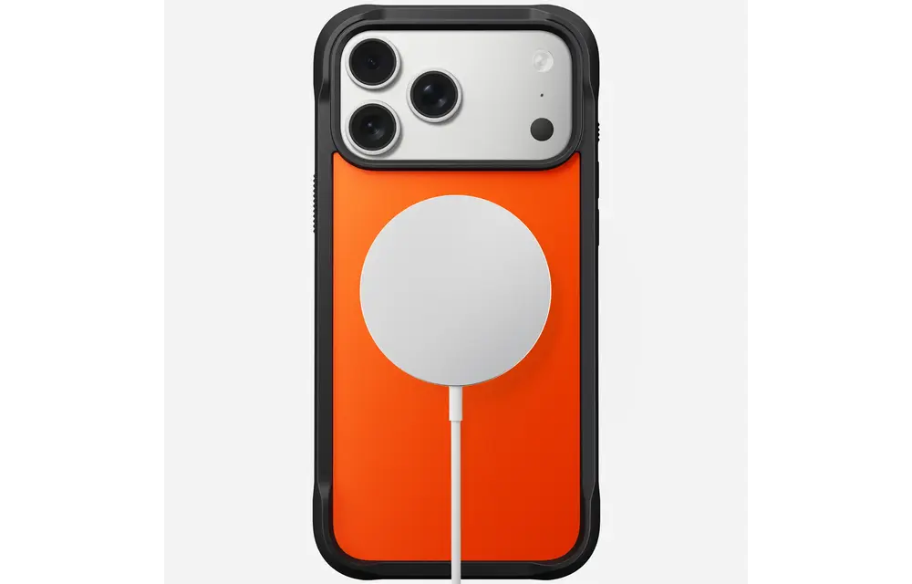 NOMAD Rugged MagSafe Case for iPhone 17 Pro - Ultra Orange