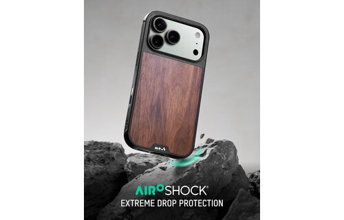 MOUS Limitless 7.0 MagSafe Case for iPhone 17 Pro - Walnut