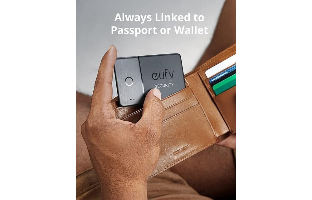 eufy by Anker Security SmartTrack Card - Black