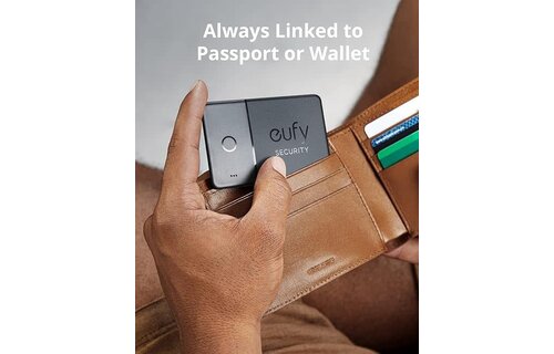 eufy by Anker Security SmartTrack Card - Black