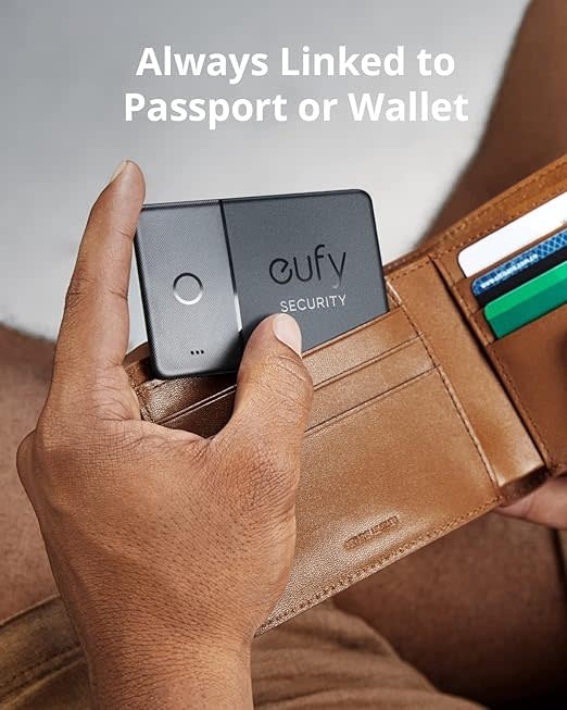 eufy by Anker Security SmartTrack Card - Black