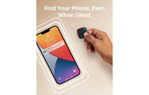 eufy by Anker Smart Track LinkKey Finder Bluetooth Tracker - Black