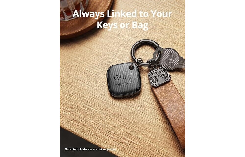 eufy by Anker Smart Track LinkKey Finder Bluetooth Tracker - Black