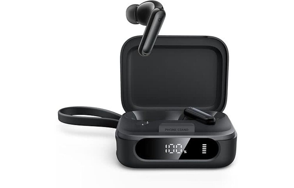 Soundcore P41i by Anker 3 in 1 Charging Case, IPX5 Wireless Bluetooth Earbuds - Black