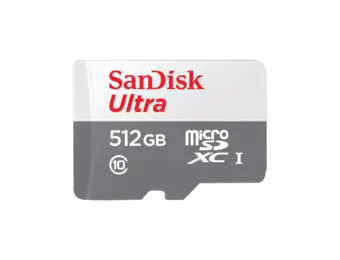 SanDisk Ultra Micro SD Card UHS-1, 100MB/s, 512GB