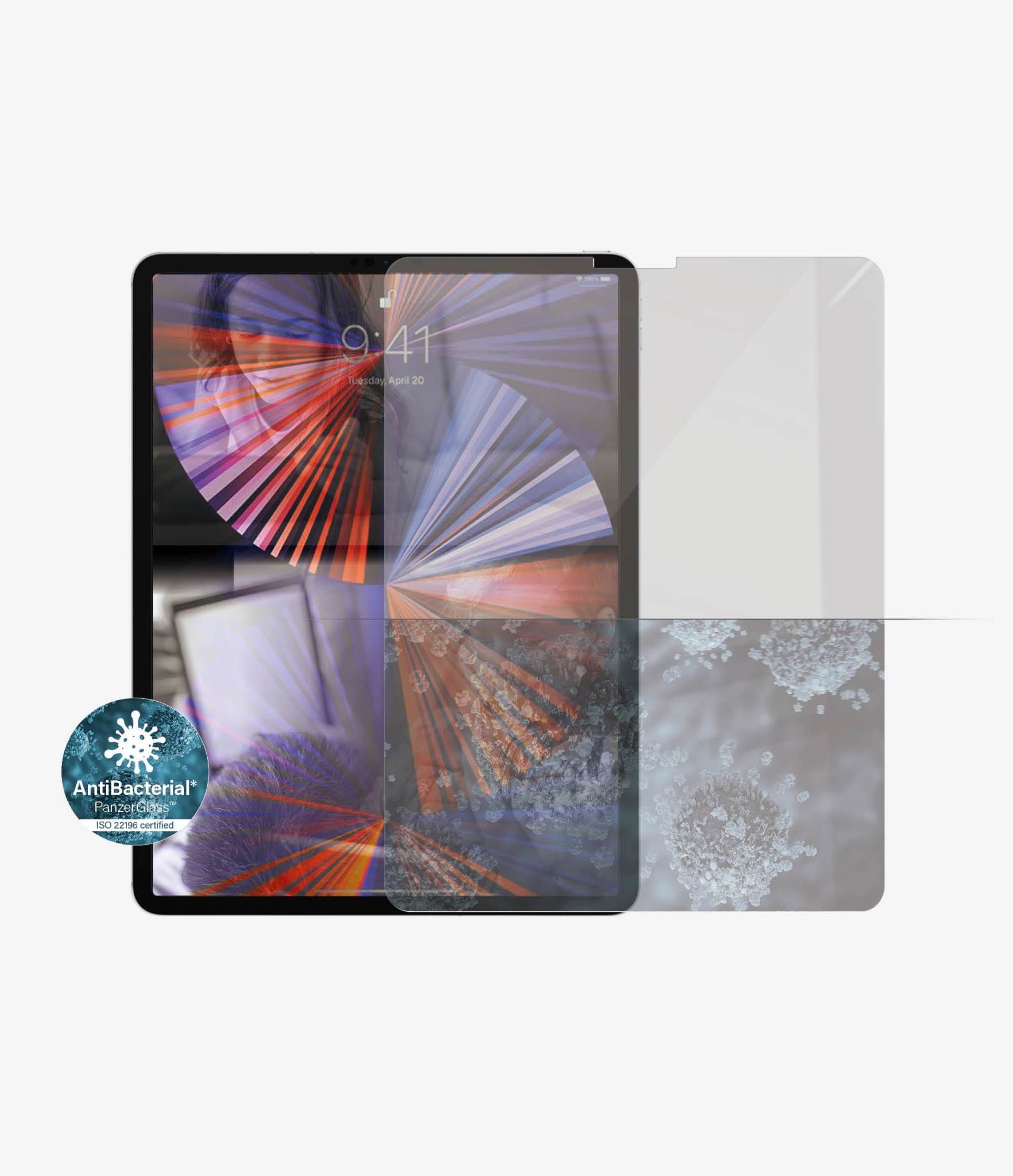 PanzerGlass Tempered Glass Screen Protection for iPad 9th/8th/7th Gen 10.2"/iPad Air 3/Pro 10.5"