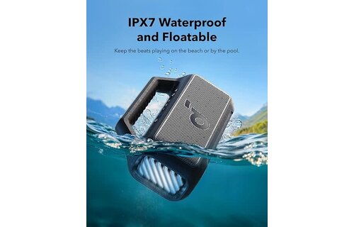 Soundcore By Anker Boom 2, IPX7 Waterpoof Wireless Speaker 80W - Black